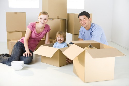 Removal truck hire for a house move in Tooting