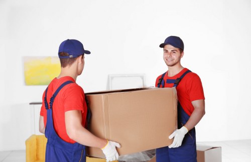 Removal van service supporting a local move in Tooting