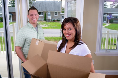 Reliable removal company team completing a move in Tooting