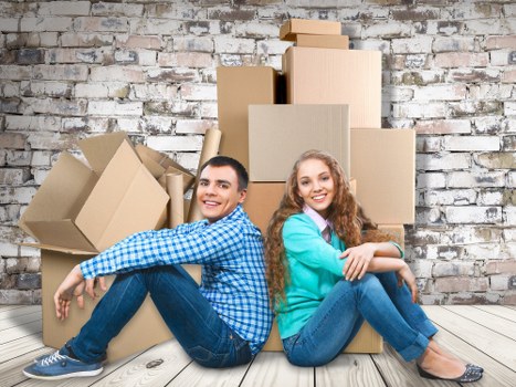 Removals team helping with a local move in Tooting