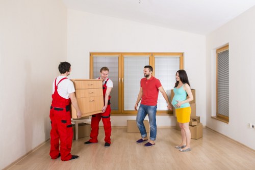 Business removal support for a commercial move in Tooting