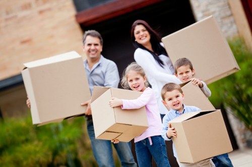 Professional movers handling a property move in Tooting
