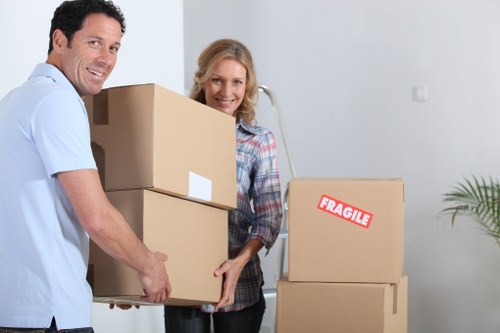 Flat move support in Tooting with boxes and furniture